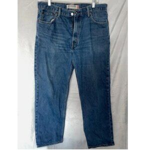 Levi's 550 Jeans Men 36x30 Blue Denim Straight Relaxed Fit Regular Athletic